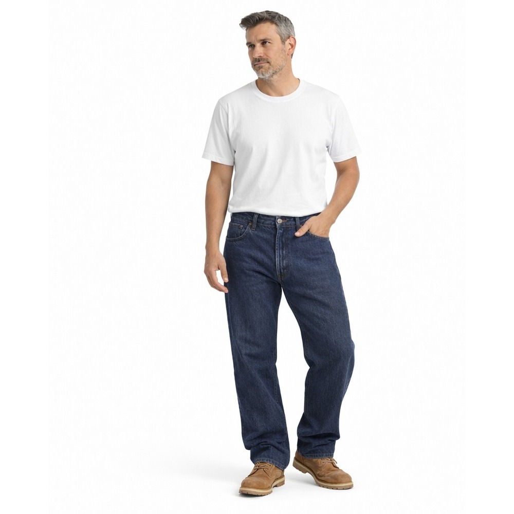 LEVI'S 501 ORIGINAL‎ FIT JEANS – MEN'S W42 L30 – 100% COTTON